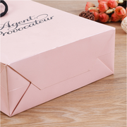Custom Paper Shopping Bag with Bow Detail