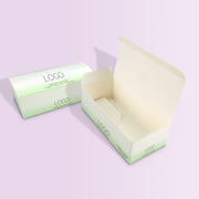 Custom Printed Folding Carton Boxes with Flip-Top Lid | Personalized Paper Packaging