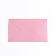 Personalized Pink Paper Shopping Bags with Rope Handles | Custom Printed Gift Bags